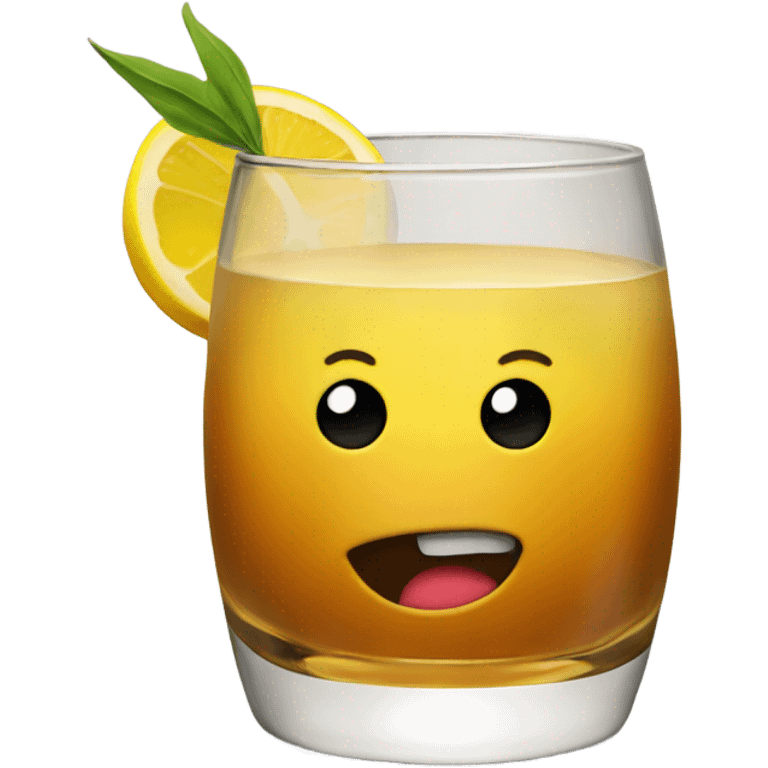 whiskey sour emoji