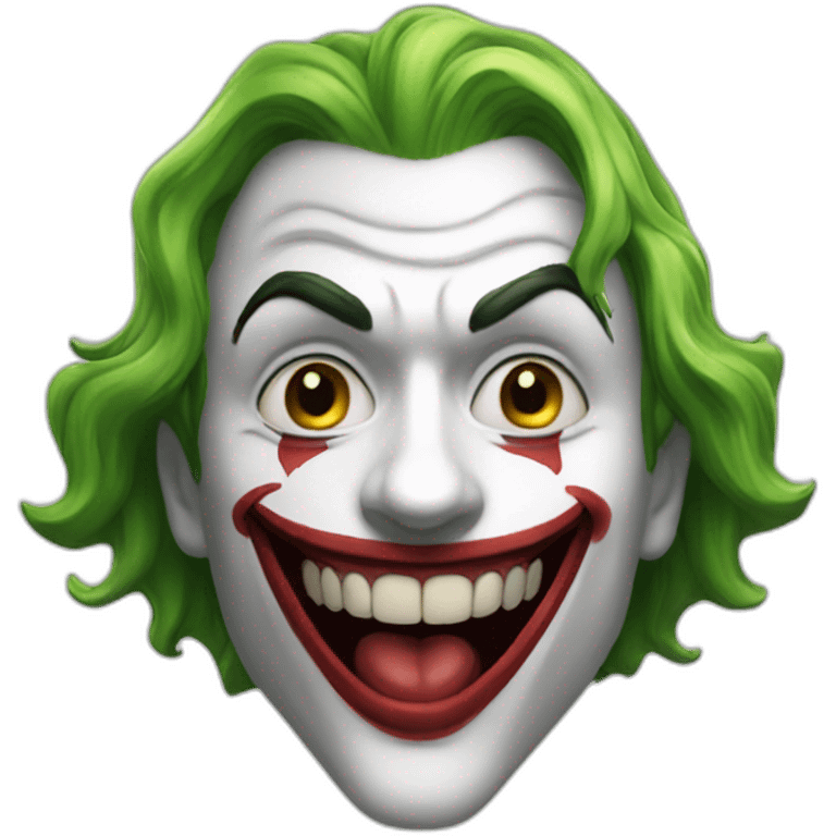 smile lips joker emoji