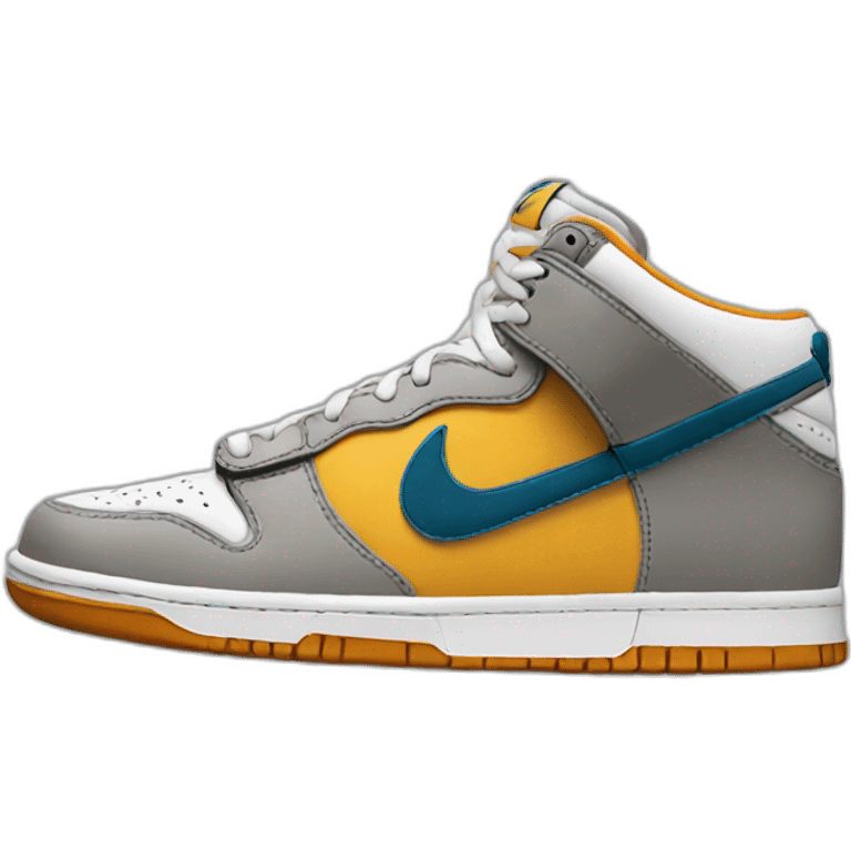 Nike air rubber dunk emoji