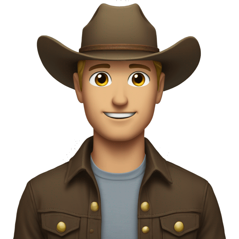 Ben Hartley, wearing a cowboy hat emoji