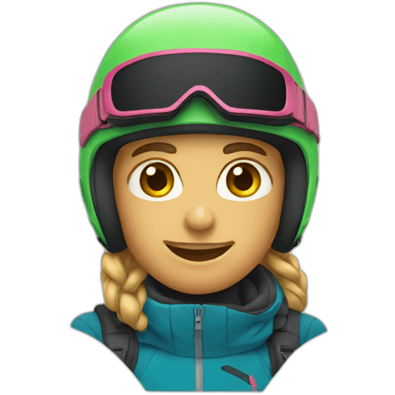 snowboarding emoji