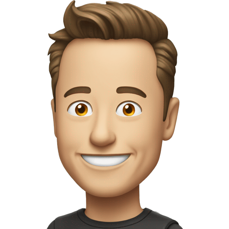 elon musk happy emoji