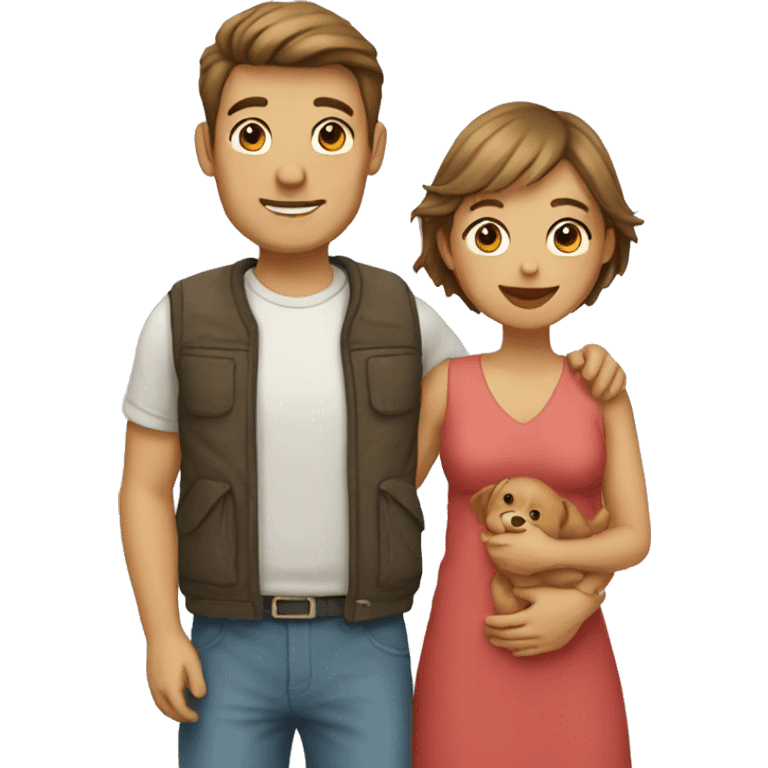 couple with child emoji