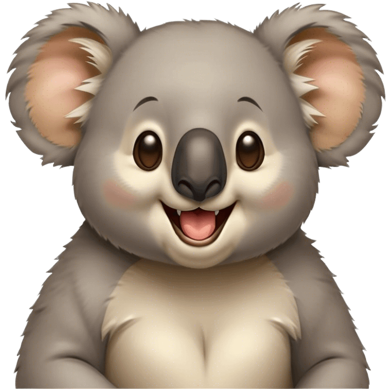 Koala laughing  emoji