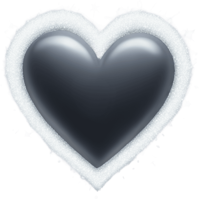 White heart sparkle emoji