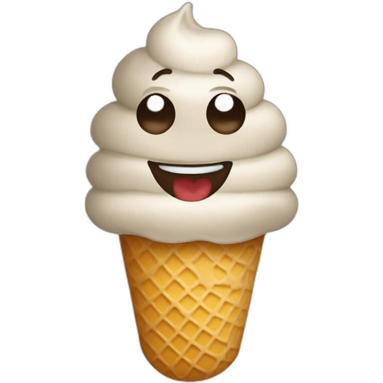 Rud ice-cream  emoji