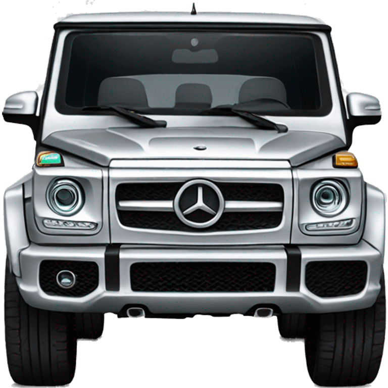 G wagon silver emoji