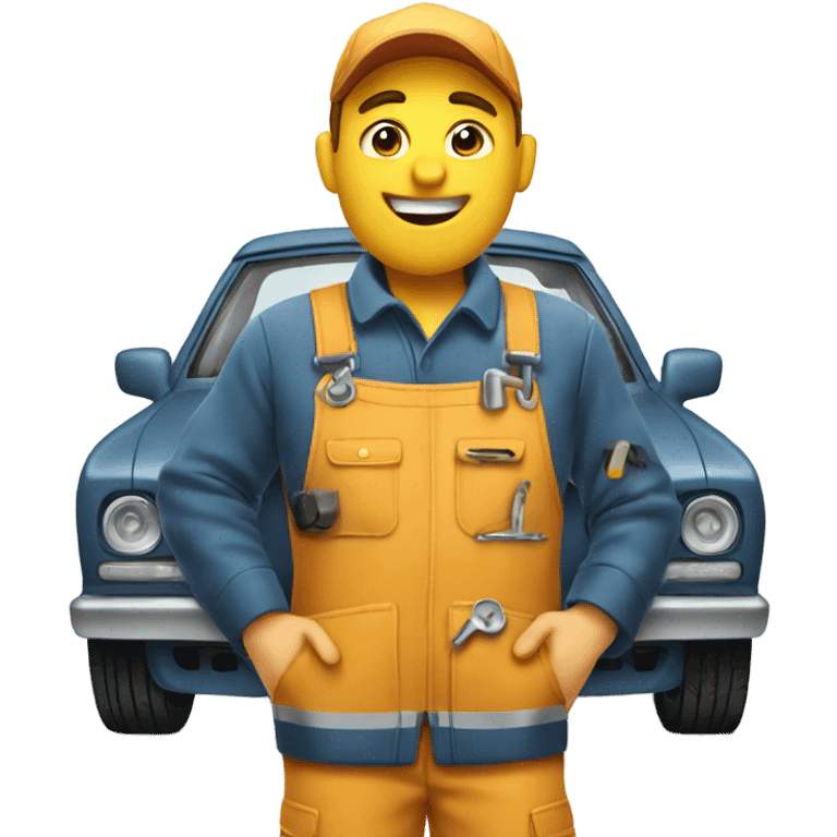 mechanic car emoji