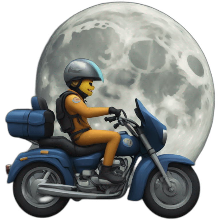 moon ride emoji