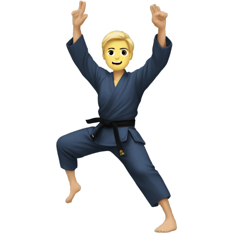 hapkido salute emoji