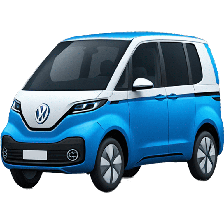 Volkswagen ID.6 blue emoji