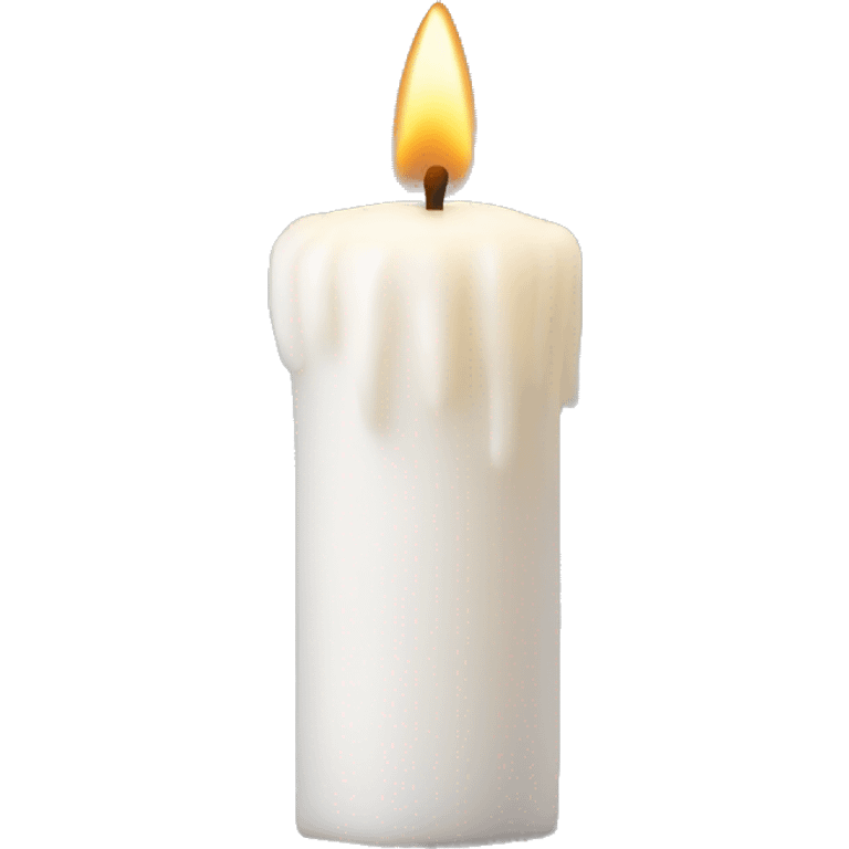 White candle emoji