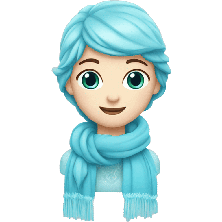 banner with text: frozen, blue colored emoji