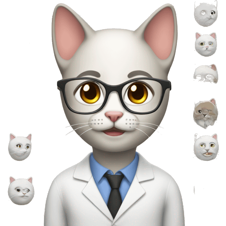 philosophy teacher cat  emoji