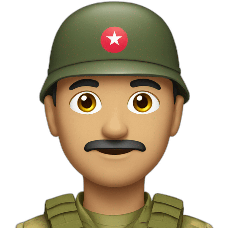 Azerbaijan soldier emoji