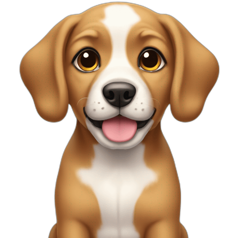 cute puppie dog emoji