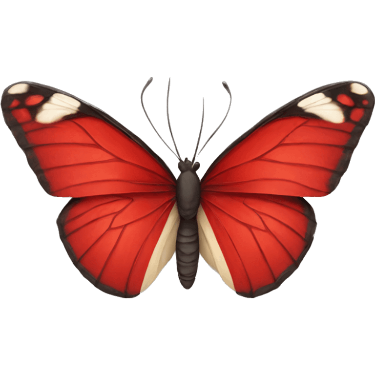 Red butterfly  emoji