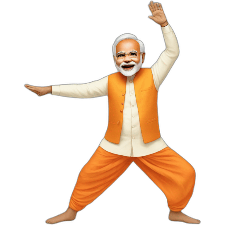 Narendra modi dancing emoji