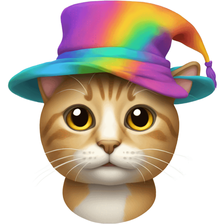 Cat in a hat  emoji