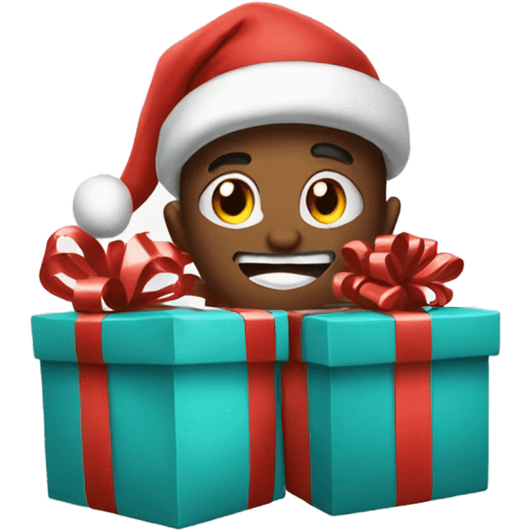 Crazy Christmas presents emoji