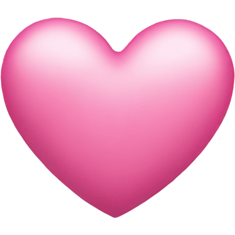 Pink heart emoji