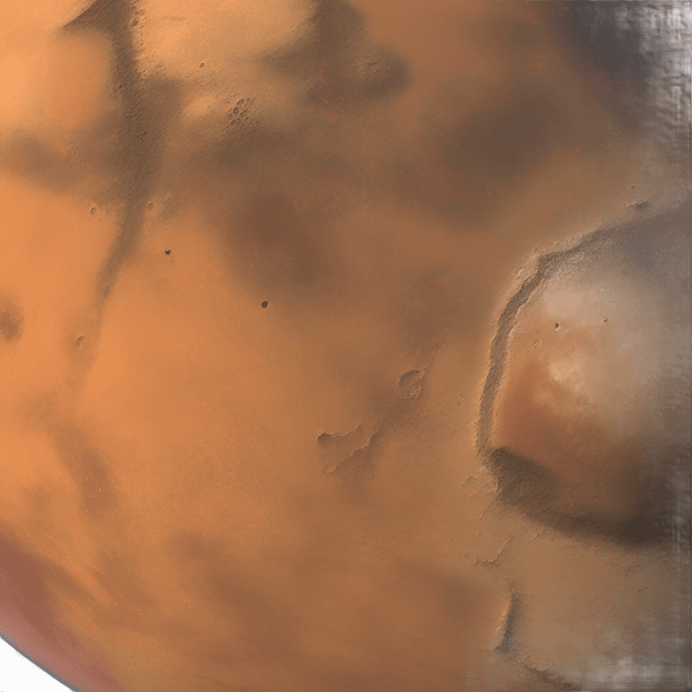 mars, the red planet emoji