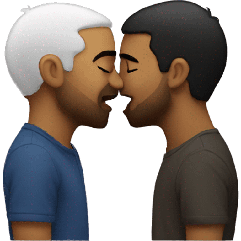 Drakes kissing emoji