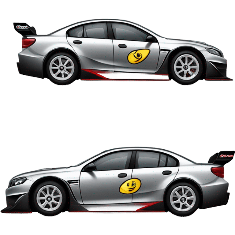 v8 supercar side view emoji