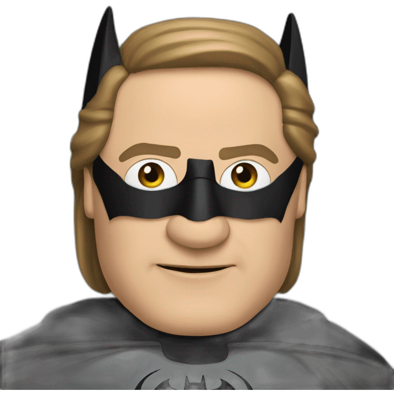 Nawaz sharif as batman emoji