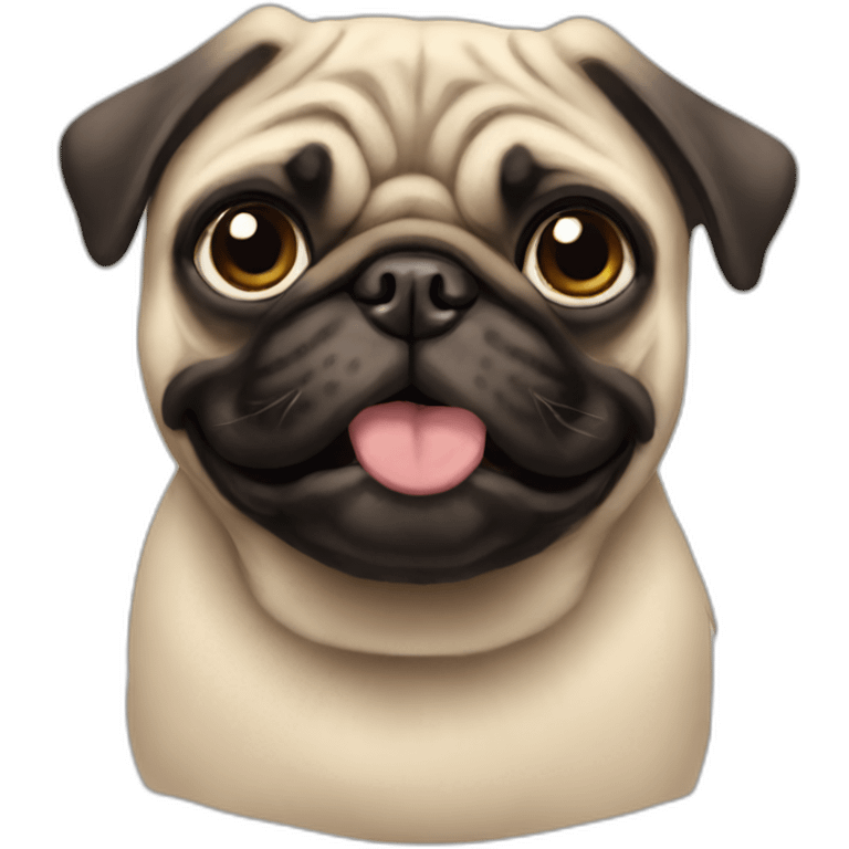 Pug emoji