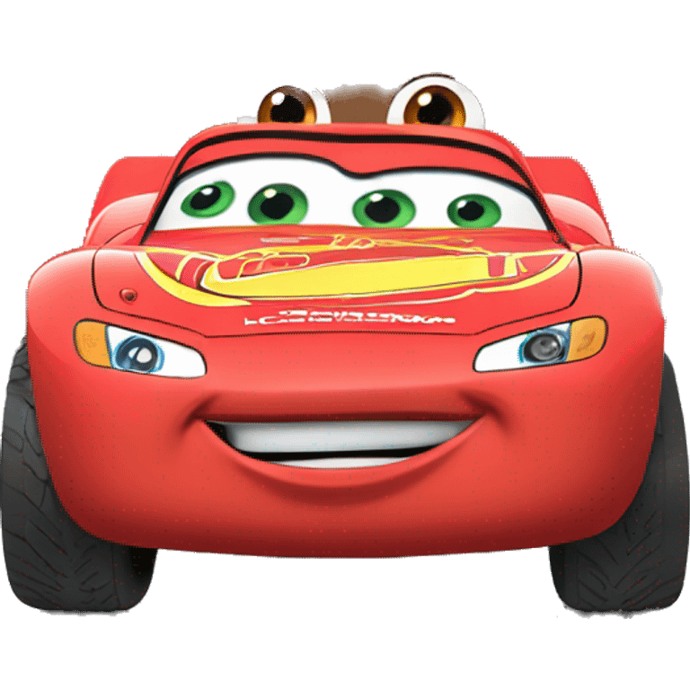 Lightning McQueen ￼ emoji