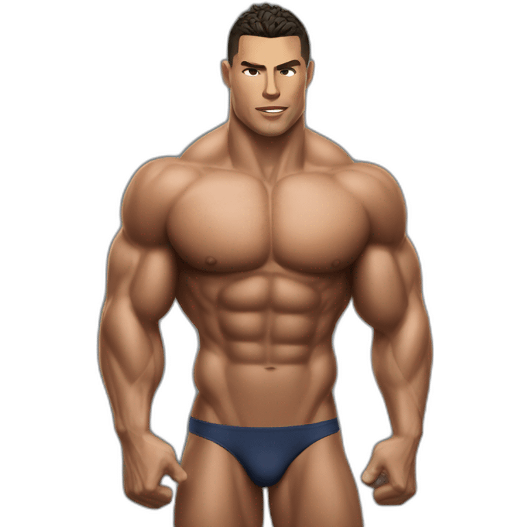 Ronaldo Muscular Bodybuilder emoji