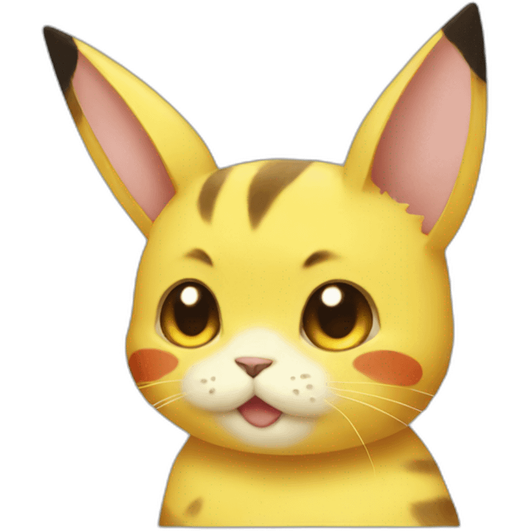 pikachu mixed with a cat emoji