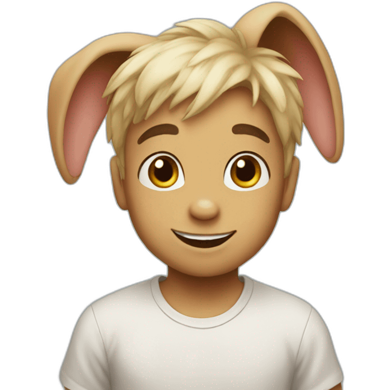 bunny boy emoji