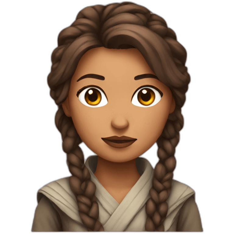 Starwars cute woman emoji