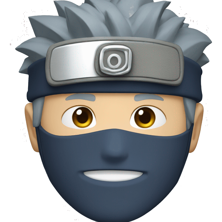 Une pièce avec Kakashi dessus emoji