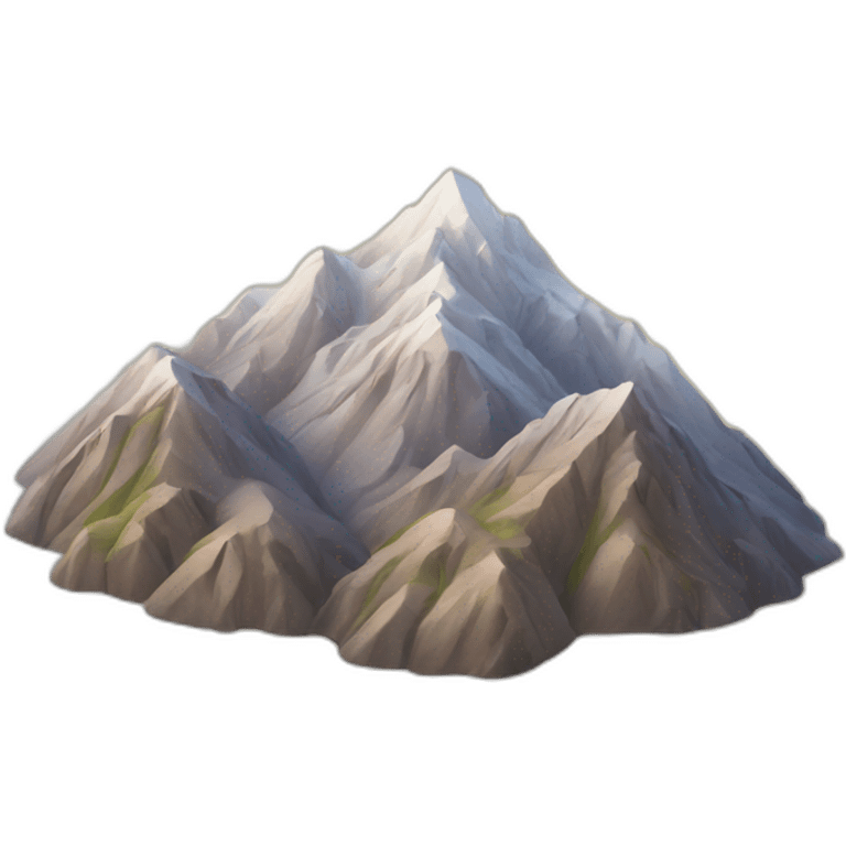 Mountains emoji