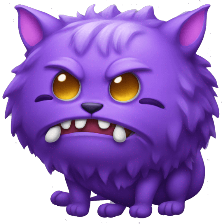 purple CATNAP MONSTER emoji