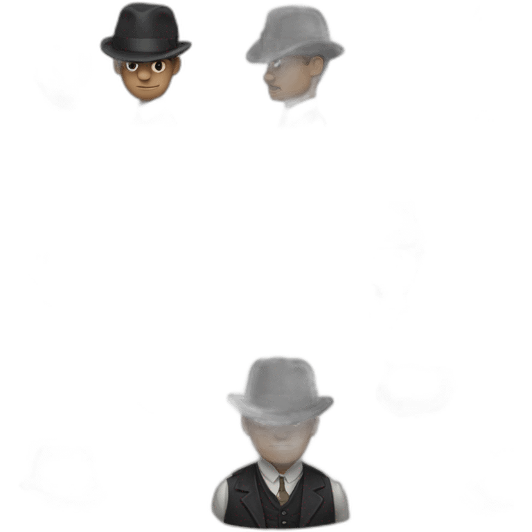 Peaky blinder emoji