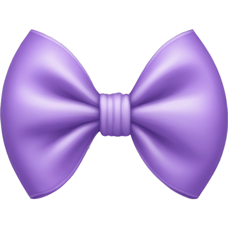 light purple bow emoji