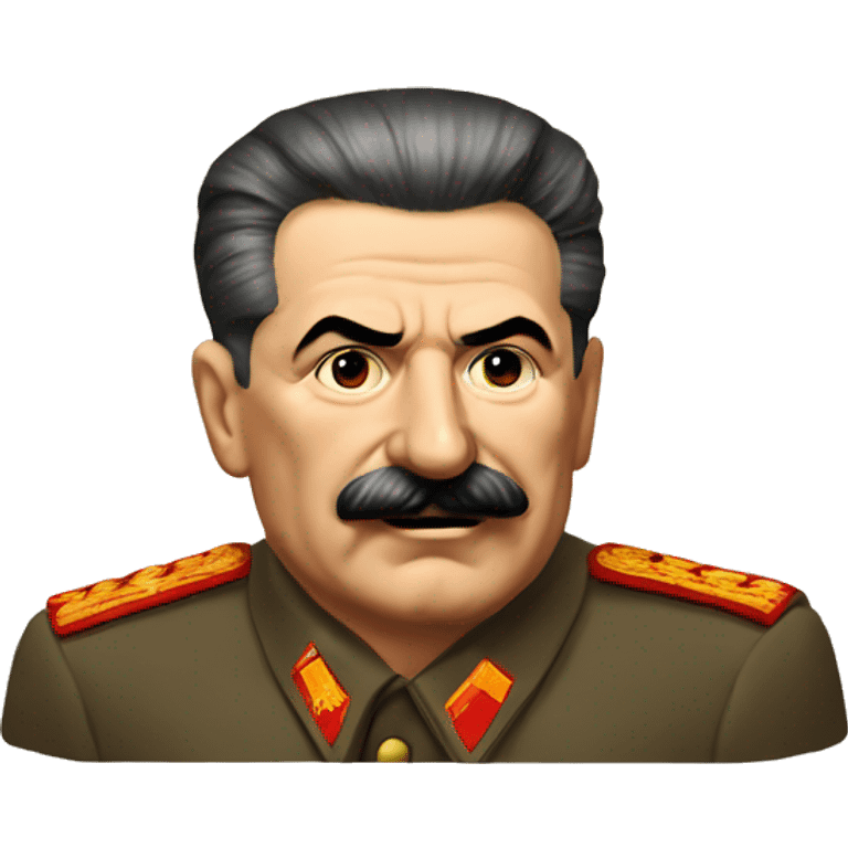 stalin with the symbols of communism emoji