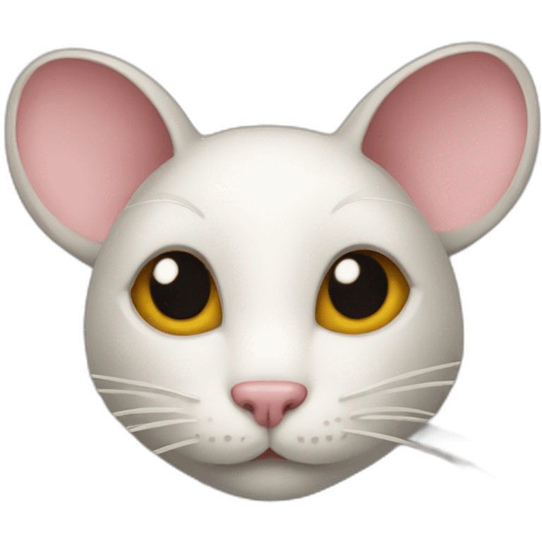 cat mouse crossing emoji