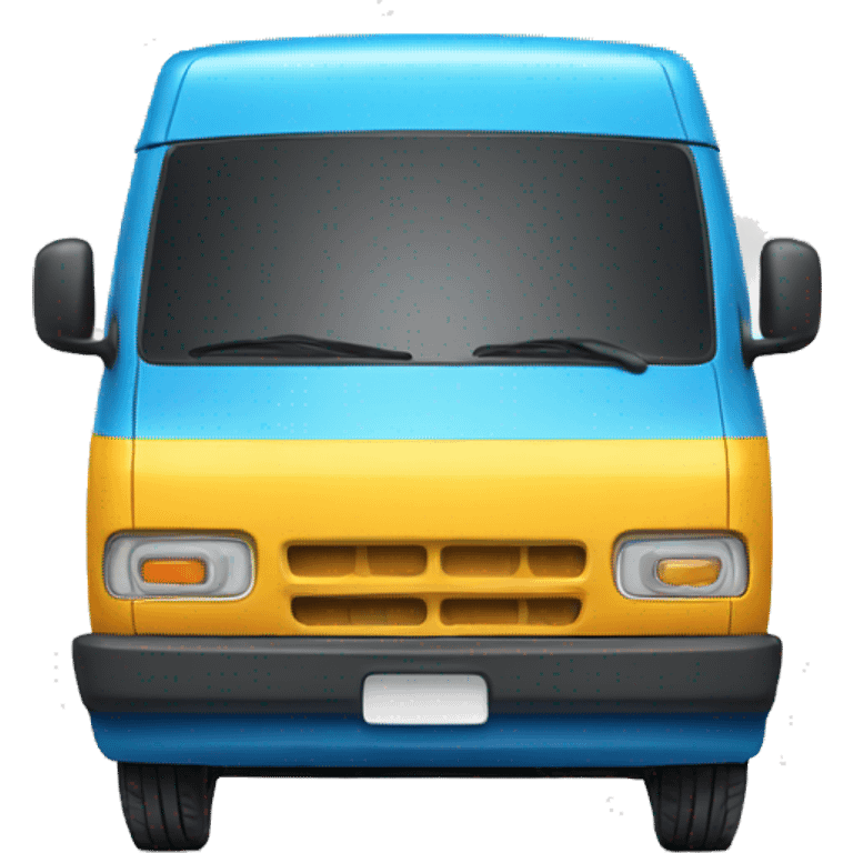 Delivery van high  emoji