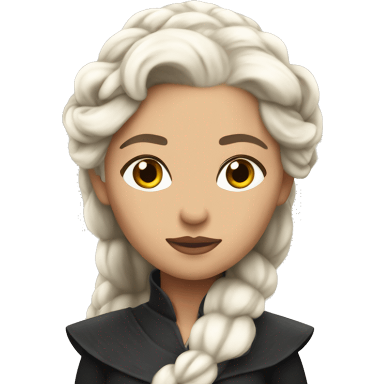 daenerys targaryen black emoji