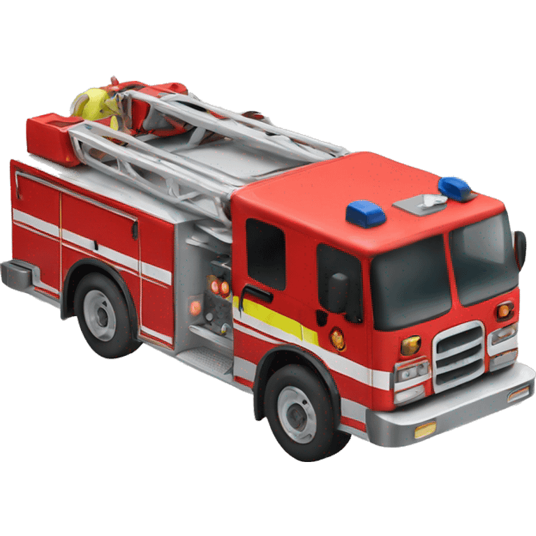 fire engine car emoji