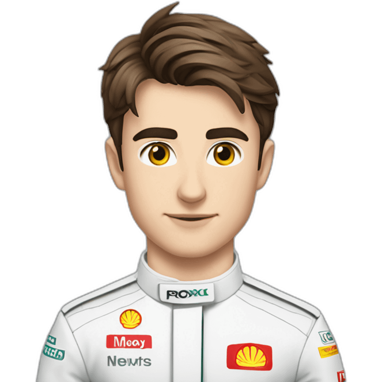 Charles leclerc in mercedes emoji