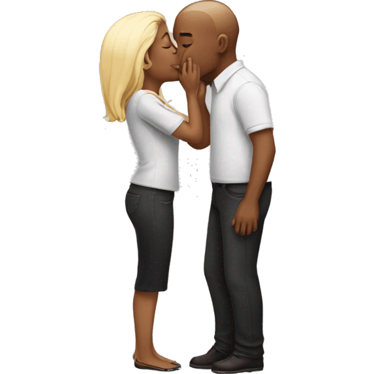 Kissing emoji