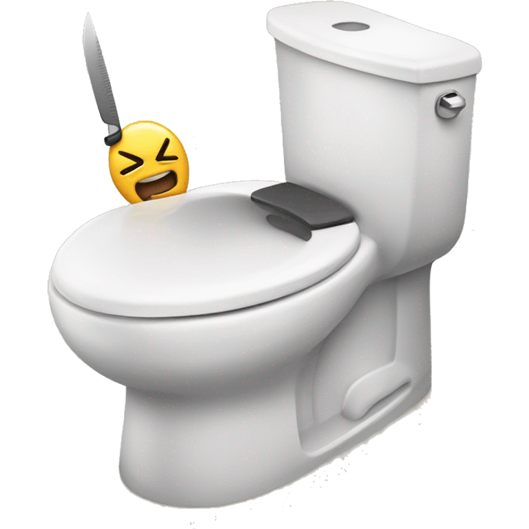 SKIBIDI toilet with murder mystery 2 knife emoji