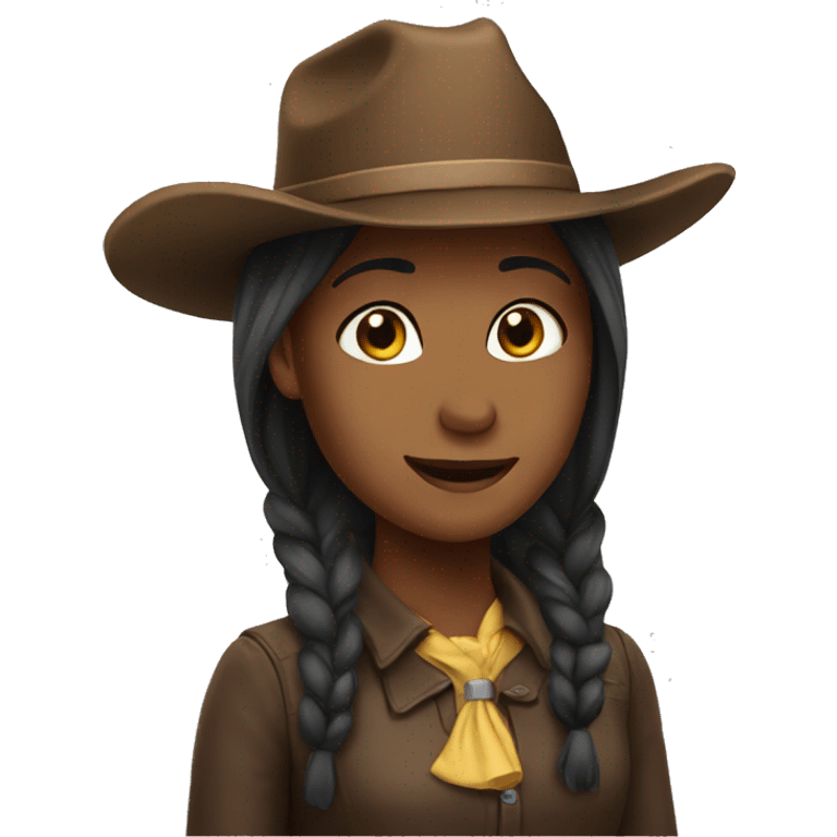 Horse girl emoji