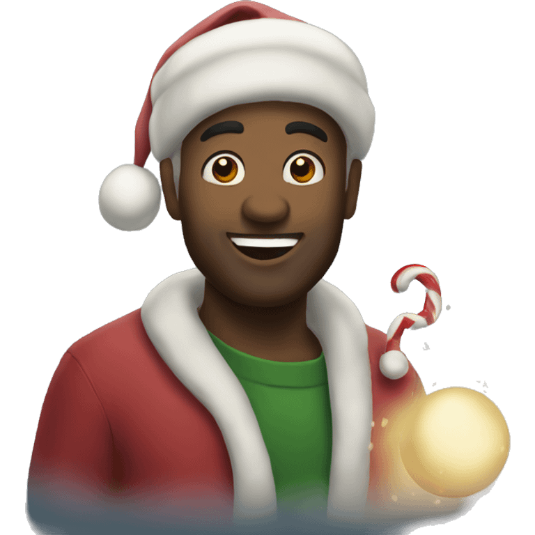 Christmas night  emoji